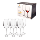 Jogo 6 Taças para Vinho Bordeaux Gastro Cristal 580ml